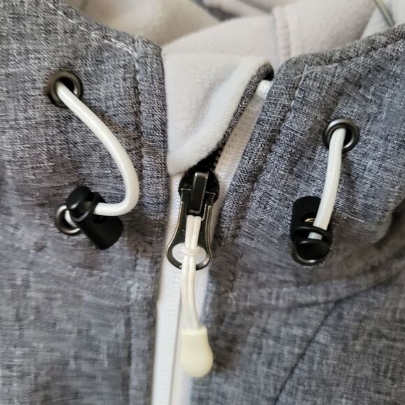 2/$30 Fleece lined Jacket with Hood and Zipped Pockets. - Picture 2 of 9